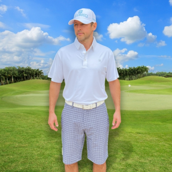 Alternative view of Labyrinth Golf Shorts - Hreski 101
