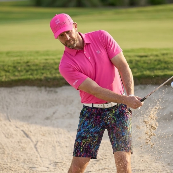Alternative view of Painting Golf Shorts - Hreski 109
