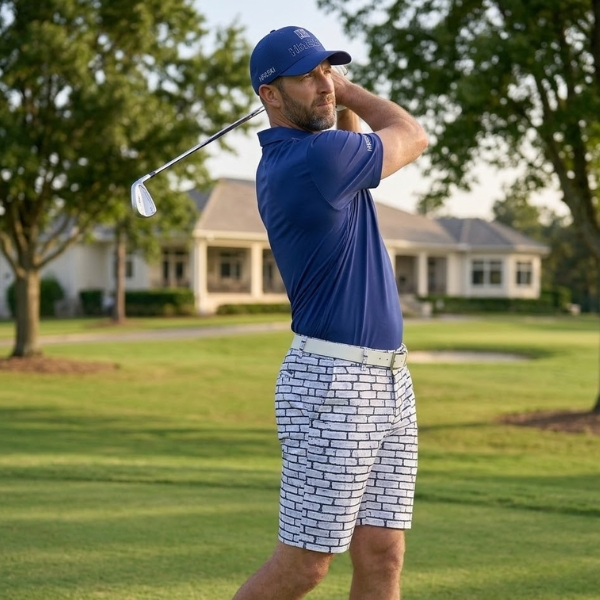 Alternative view of Brick Wall Golf Shorts - Hreski 110