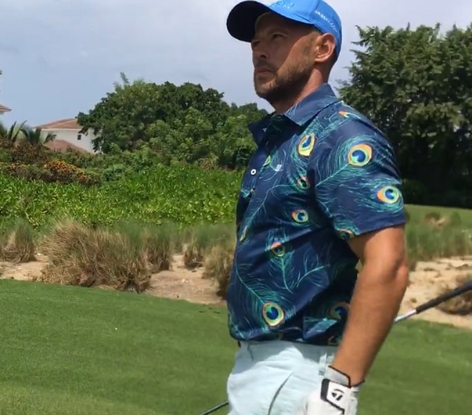 Peacock Golf Shirt - Hreski 113 - Hreski.com