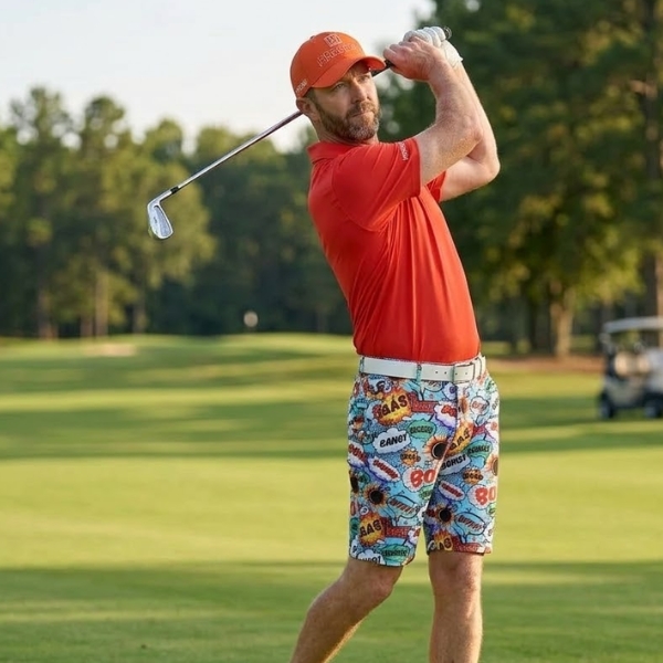 Alternative view of Comics Golf Shorts - Hreski 116