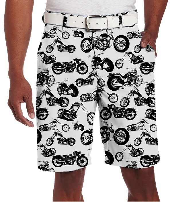 Motorcycles Golf Shorts - Hreski 115