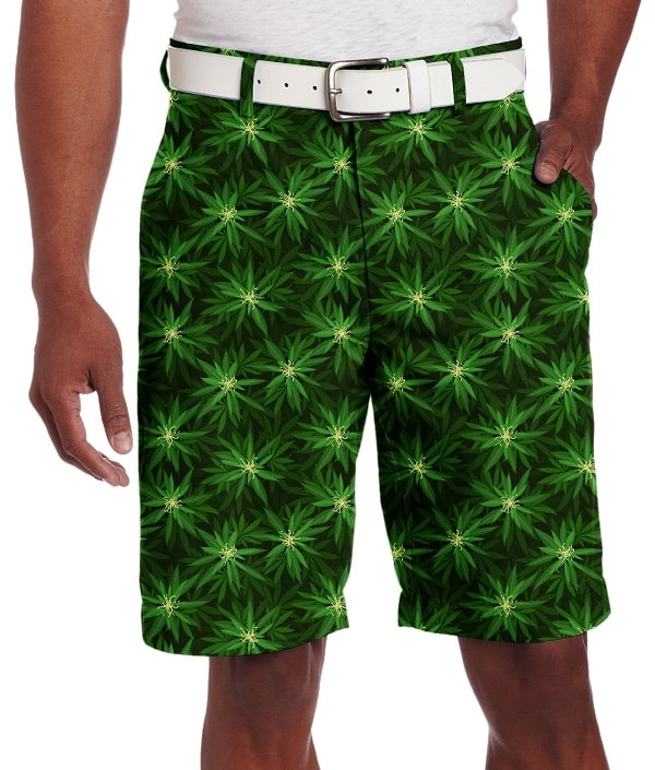 Marijuana Golf Shorts Hreski 121