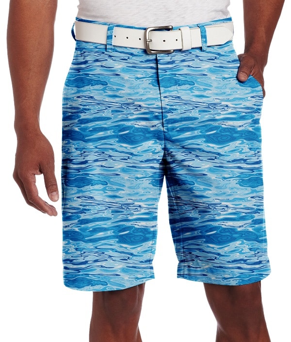 Water Waves Golf Shorts - Hreski 124 - Hreski.com