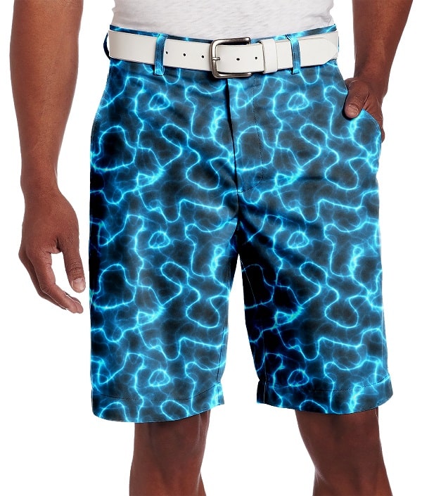 Electric Lightning Bolt Golf Shorts - Hreski 126 - Hreski.com