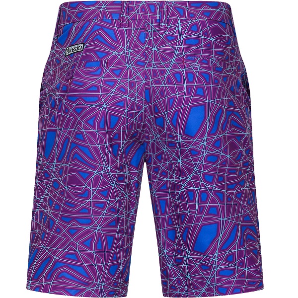 Abstract Purple Lines Golf Shorts - Hreski 127 - Hreski.com | Wild ...