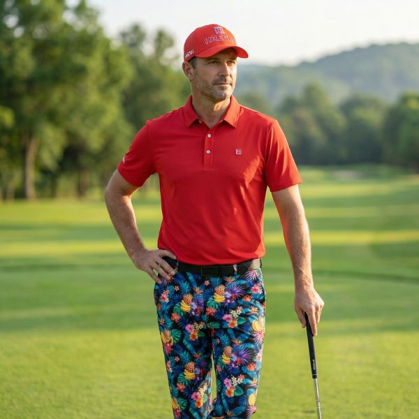 Alternative view of Tropical Fruits Golf Pants - Hreski 130