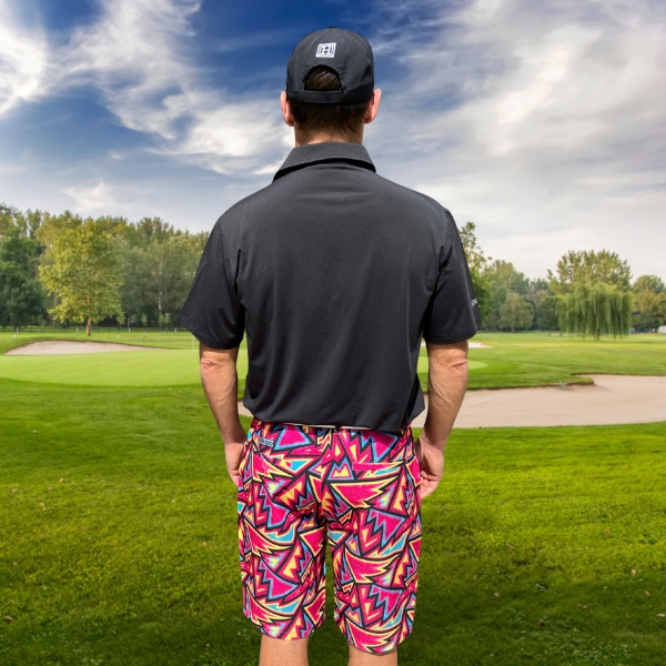 Colorful Geometric Golf Shorts - Hreski 141 - Image 7