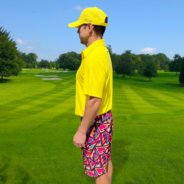 Colorful Geometric Golf Shorts - Hreski 141 - Image 9