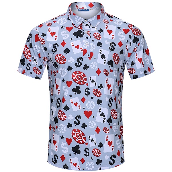 Poker / Black Jack Golf Shirt - Hreski 114 - Hreski.com | Wild Designs ...