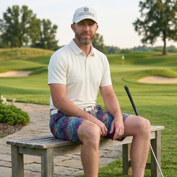 Nesting Squares Golf Shorts - Hreski 159 - Image 3