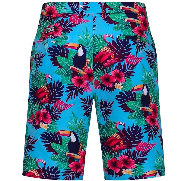 Toucans and Flamingos Tropical Golf Shorts - Hreski 160 - Hreski.com ...