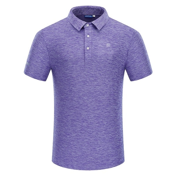 Heather Purple Golf Shirt - Hreski 501 - Hreski.com | Wild Designs Golf ...