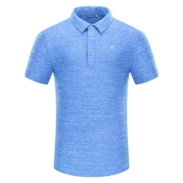 Heather Blue Golf Shirt - Hreski 502 - Hreski.com | Wild Designs Golf ...