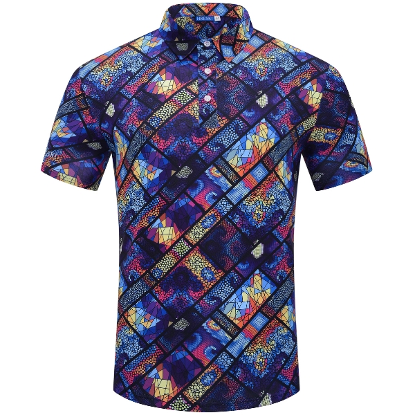 希少 Laura Biagiotti Golf 刺繍シャツ マルチカラー 48 希少 Laura Biagiotti Golf 刺繍シャツ マルチカラー 48