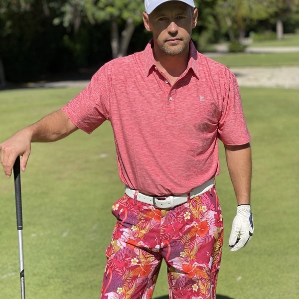 Pink Flamingos in Jungle Flowers Golf Shorts - Hreski 180 - Hreski.com ...