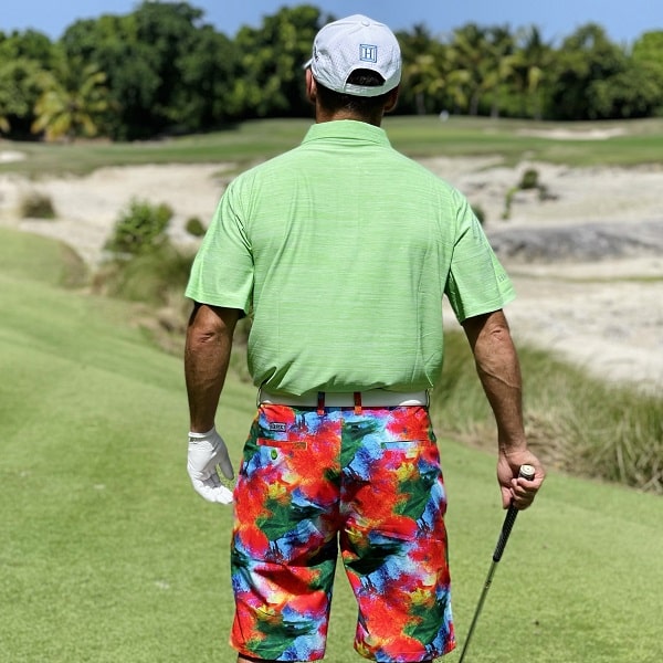 Colorful Paint Splatters Golf Shorts - Hreski 184 - Hreski.com | Wild ...