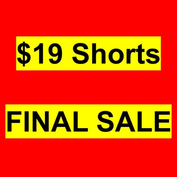 $19 Golf Shorts - FINAL SALE