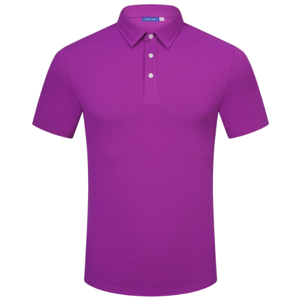 Purple Golf Shirt - Hreski 614