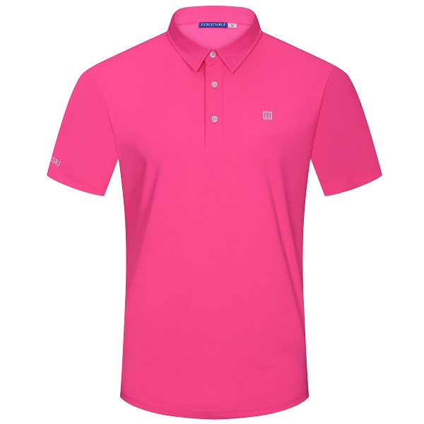 Pink Golf Shirt - Hreski 617 - Hreski.com | Wild Designs Golf Clothing