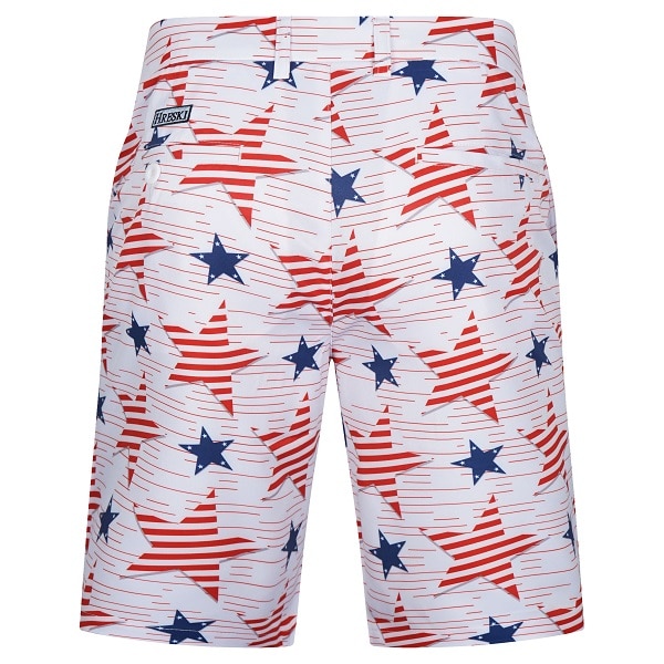 Gliding Striped Red and Blue Stars Golf Shorts - Hreski 200 - Hreski ...