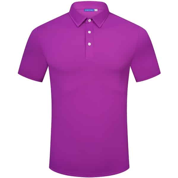 Purple Golf Shirt - Hreski 614 - Hreski.com | Wild Designs Golf Clothing