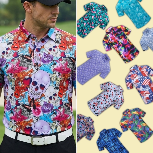 Patterned Golf Shirts