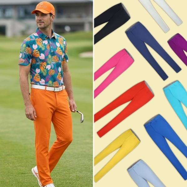 Solid-Color Pants